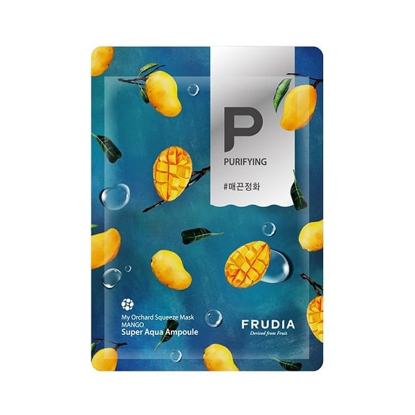 Mặt Nạ Dưỡng Chất Cấp Nước Chiết Xuất Từ Xoài Frudia My Orchard Squeeze Mask Mango 20Ml (Store 5871, 5873)