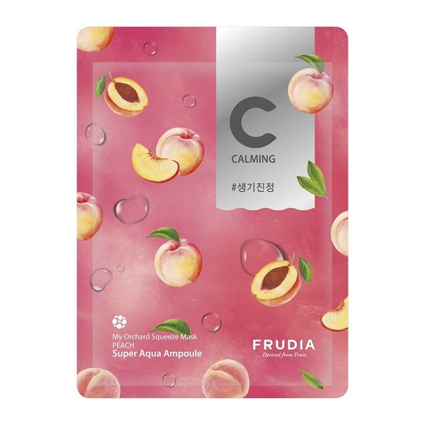 Mặt Nạ Dưỡng Chất Cấp Nước Chiết Xuất Từ Trái Đào Frudia My Orchard Squeeze Mask Peach 20Ml (Store 5871, 5873)