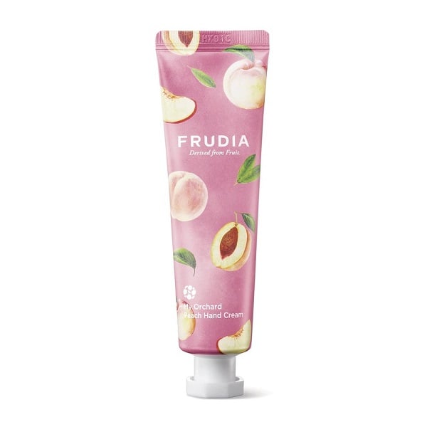 Kem Dưỡng Da Tay Chiết Xuất Trái Đào Frudia My Orchard Peach Hand Cream 30G (Store 5871, 5873)