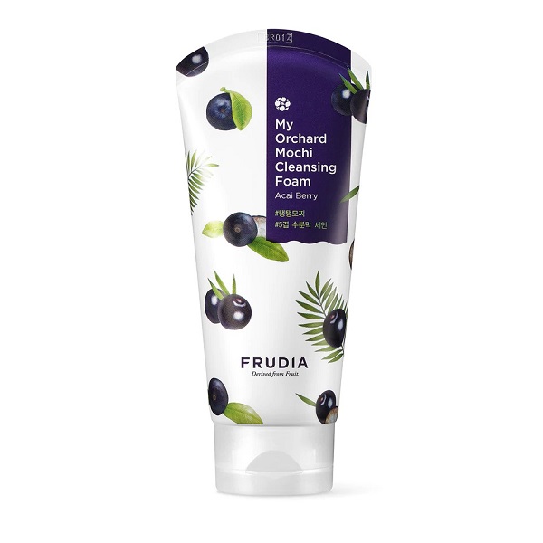 Sữa Rửa Mặt Chiết Xuất Trái Mọng Frudia My Orchard Mochi Cleansing Foam Acai Berry 120Ml (Store 5871, 5873)