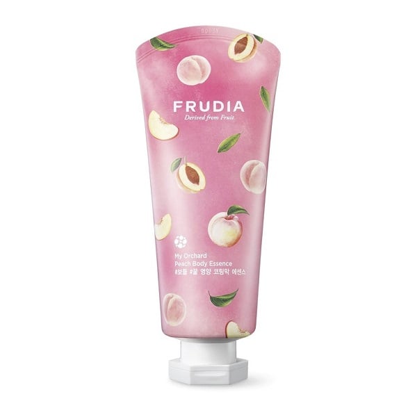 Tinh Dầu Dưỡng Thể Chiết Xuất Trái Đào Frudia My Orchard Peach Body Essence 200Ml (Store 5871, 5873)