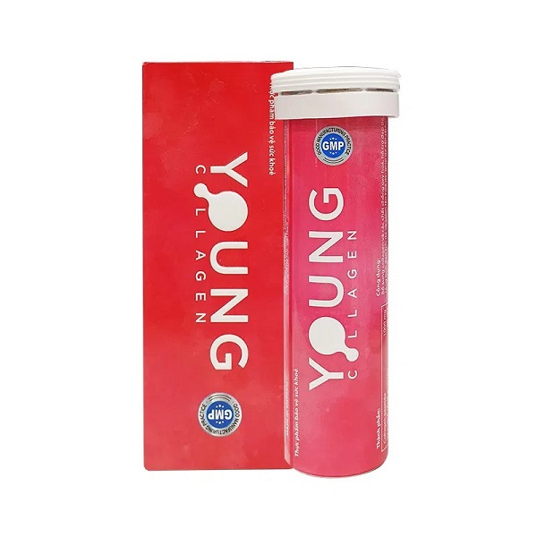 Thực Phẩm Bảo Vệ Sức Khỏe Viên Sủi Bổ Sung Collagen Young Collagen 40G (Store 5871, 5873)