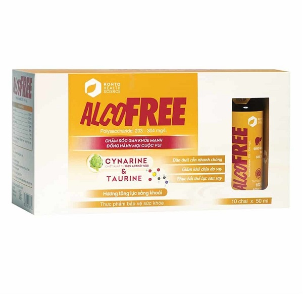 Thực Phẩm Bảo Vệ Sức Khỏe Alcofree Hộp 10 Chai X 50Ml (Store 5871, 5873)