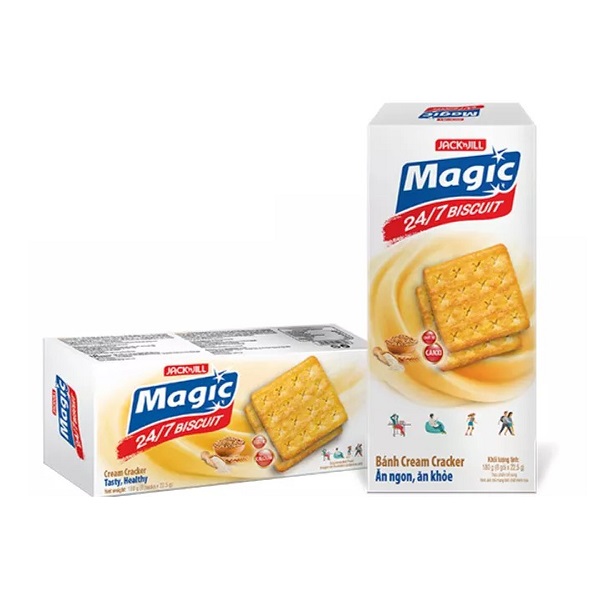 Bánh Cream Cracker Magic 24/7 180G
