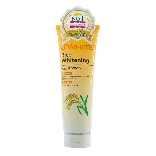 Sữa Rửa Mặt Tinh Chất Gạo Jwhite Rice Whitening Facial Wash 120G (Store 5871, 5873)