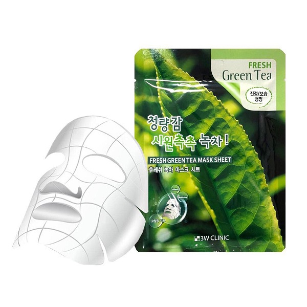 Mặt Nạ Clinic 3W Fresh Green Tea 23G