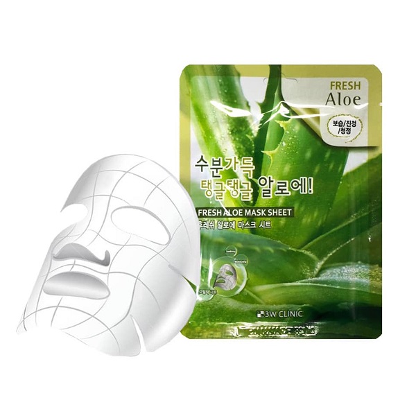 Mặt Nạ Clinic 3W Clinic Fresh Aloe23G