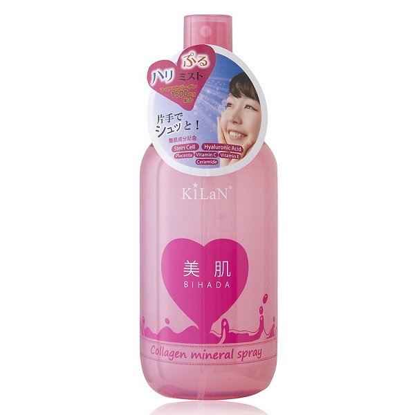 Xịt Khoáng Cung Cấp Nước, Bổ Sung Collagen Kilan Collagen Mineral Spray 250Ml (Wn)