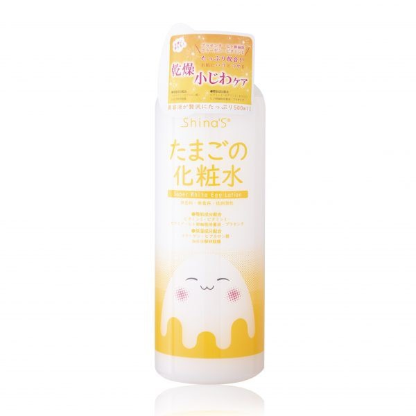Nước Hoa Hồng Trứng Trắng Da Mờ Nám Shina's Super White Egg Lotion 500Ml (5871, 5873)