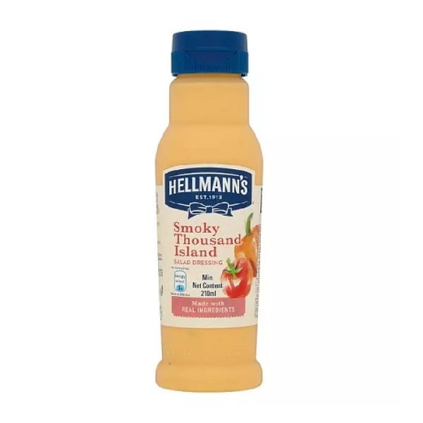Sốt Salad Smoky Thousand Island Hellmann's 210Ml