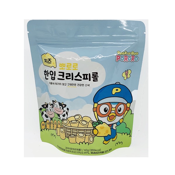 Bánh Ngũ Cốc Vị Phô Mai Pororo 60G