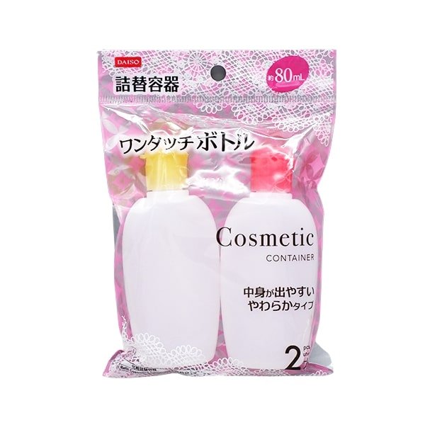 Ds Bộ 2 Lọ Chiết Dầu Gội Và Xả 80Ml