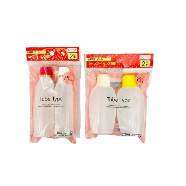 Ds Bộ 2 Lọ Chiết Dầu Gội Và Xả 75Ml/80Ml (Inbox Chọn Kiểu)