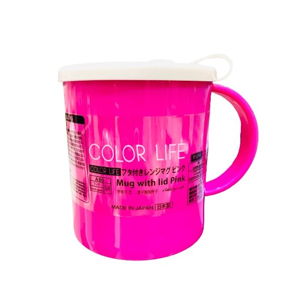 Ds Ca Nhựa Nhỏ Có Nắp Màu Hồng 320Ml