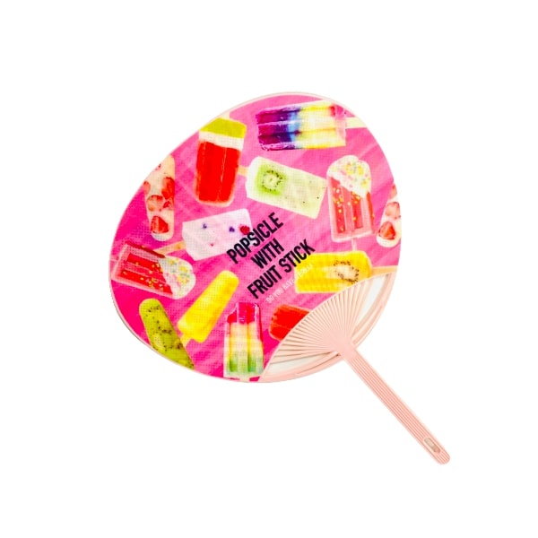 Ds Quạt Tròn Sợi Tổng Hợp Cầm Tay Fruit Stick