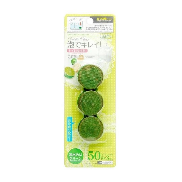 Ds Viên Tẩy Bồn Cầu Hương Cam Quýt Vỉ 3 Viên 50G