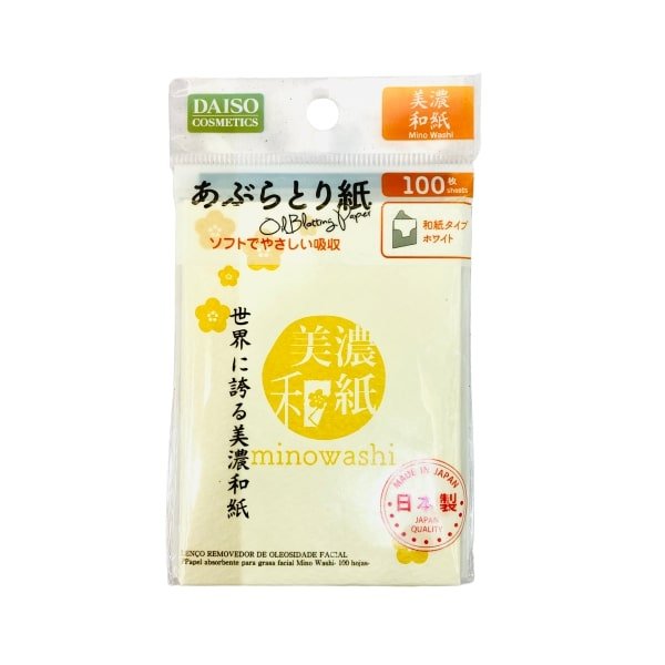 Ds Giấy Thấm Dầu Chữ Nhật Minowashi 100 Miếng