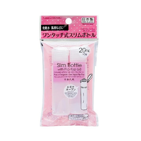Ds Bộ 2 Lọ Chiết Lotion Trong Suốt 20ml