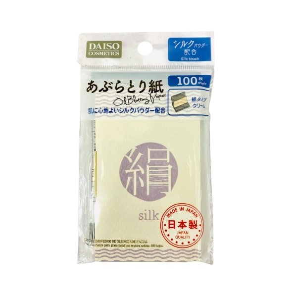 Ds Giấy Thấm Dầu Chữ Nhật Silk 100 Miếng