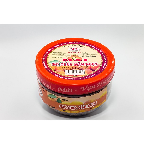 Ô Mai Mơ Chua Mặn Ngọt Đặc Biệt Vạn Hương 200G
