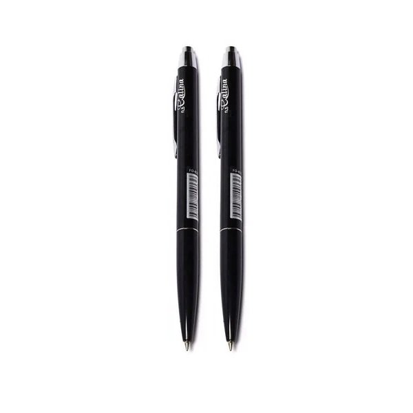 Bút Bi Thiên Long Fo - 030/Vn Đen Vỉ 2 Cây