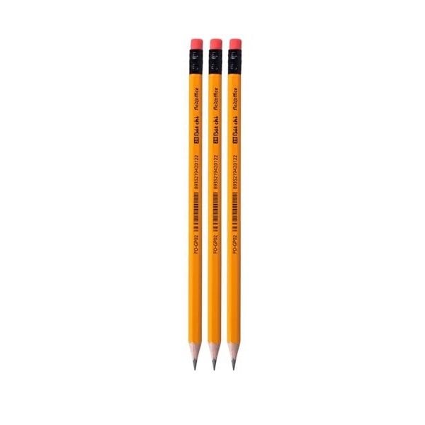 Bút Chì Gỗ Thiên Long 2B Fo - Gp02 Vỉ 3 Cây