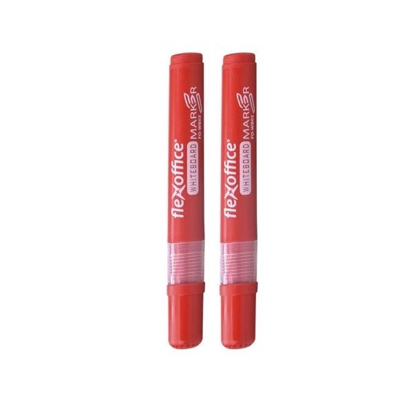 Bút Lông Bản Thiên Long Fo - Wbe02/Vn Đỏ Vỉ 2 Cây