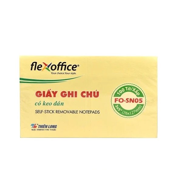 Giấy Ghi Chú Thiên Long 3X5 Fo - Sn05