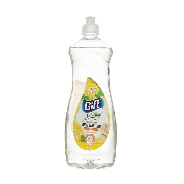 Nước Rửa Chén Gift Chanh Yuzu & Gừng Chai 800G