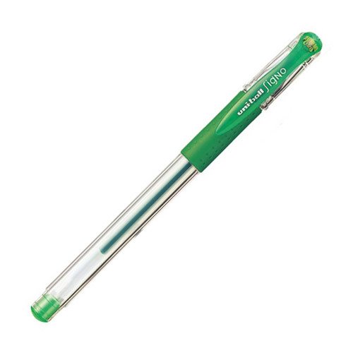 Bút Bi Mực Gel Um15128 (Màu Xanh Lá)