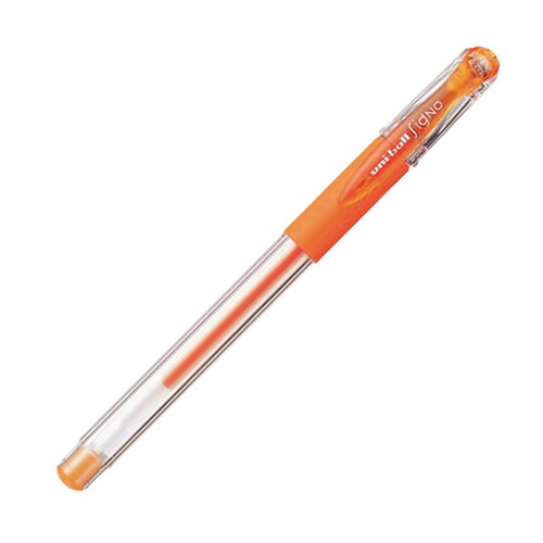 Bút Bi Mực Gel Um15128 (Màu Cam)