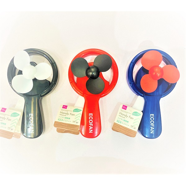 Ds Quạt Cơ Cầm Tay Tai Ecofan Trắng/Đen/Xanh (Inbox Chọn Màu)