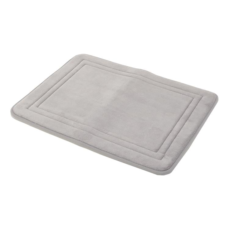 Thảm Đa Năng Siêu Mềm 50X80Cm Xám