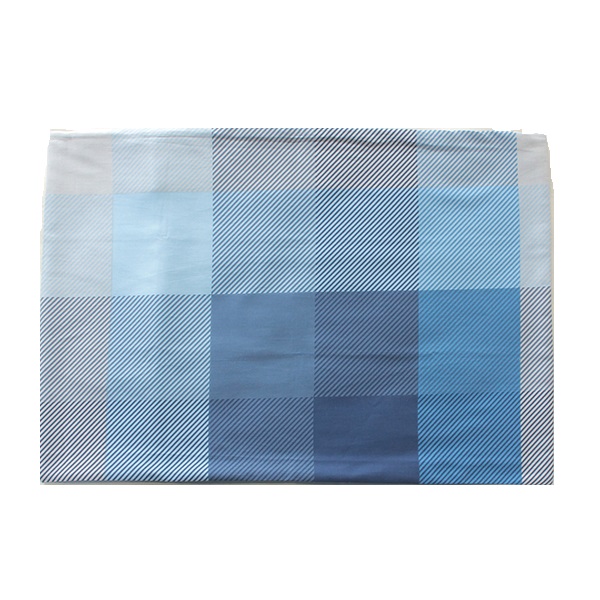 Vỏ Gối Sọc Vuông Xanh Navy 43X63Cm