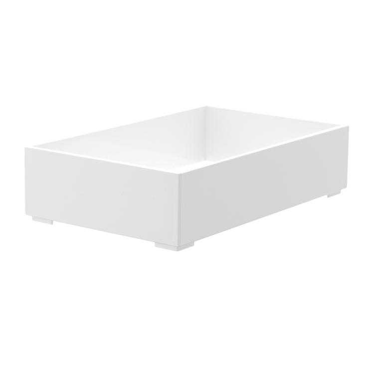 Hộp Nhựa Trắng S - M 10X16X4Cm