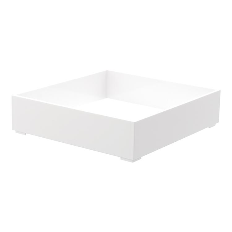 Hộp Nhựa Trắng M - M 15X16X4Cm