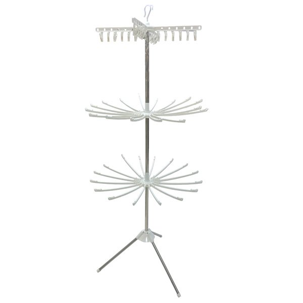 Cây Phơi Đồ 3 Tầng 80X80X195Cm