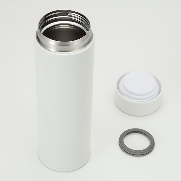 Bình Giữ Nhiệt Nắp Xoáy 480Ml Trắng