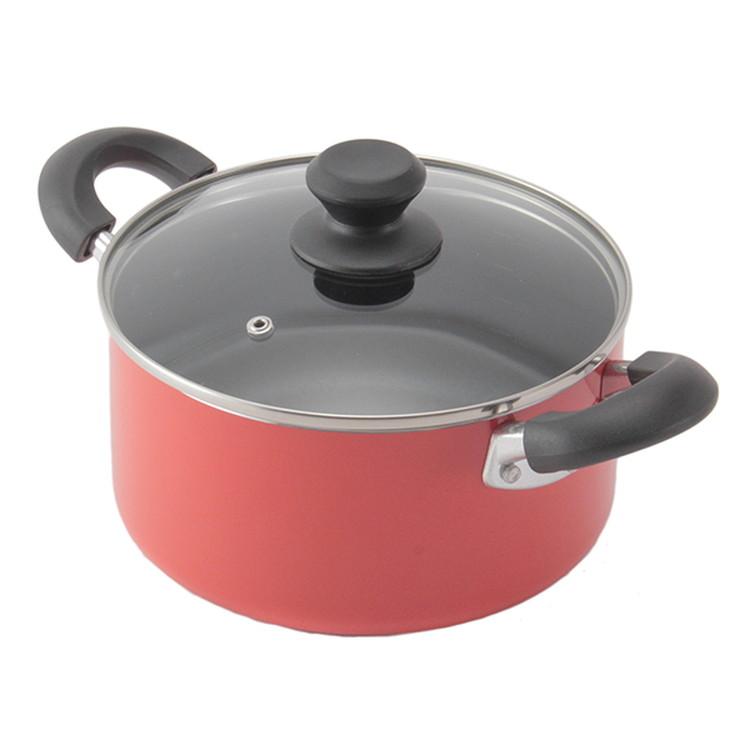 Nồi 2 Quai 20Cm Nắp Kính Từ