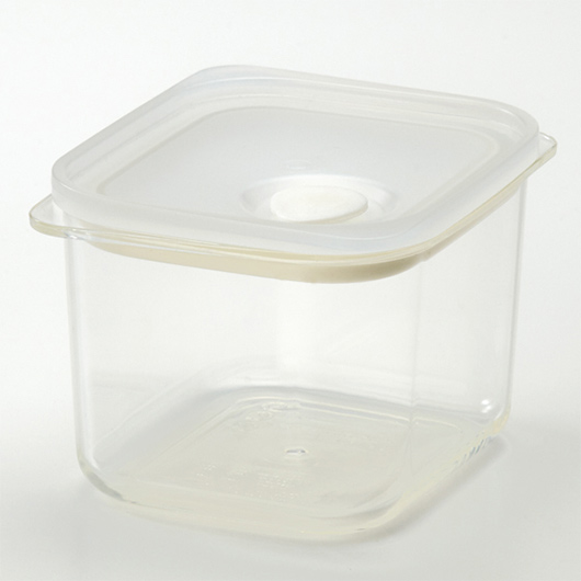 Hộp Nhựa Chữ Nhật Trắng 480Ml