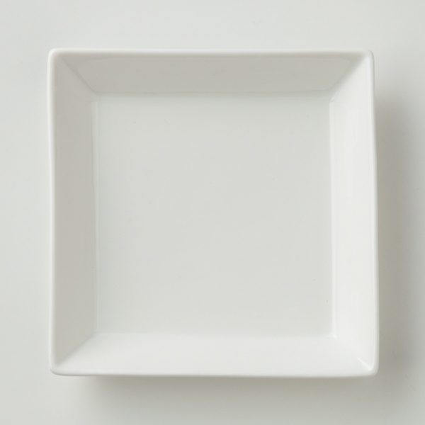 Dĩa Vuông 12Cm Trắng