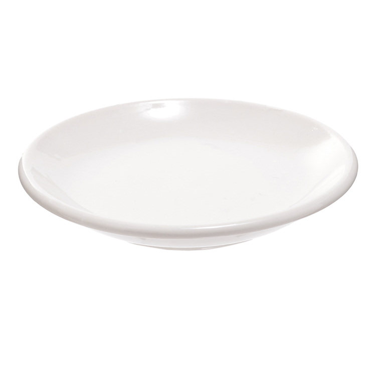 Dĩa Tròn 8.5Cm Trắng