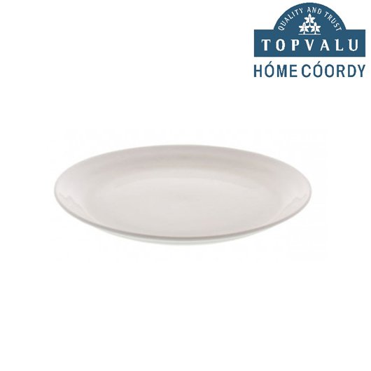 Dĩa Tròn 24.5Cm Trắng