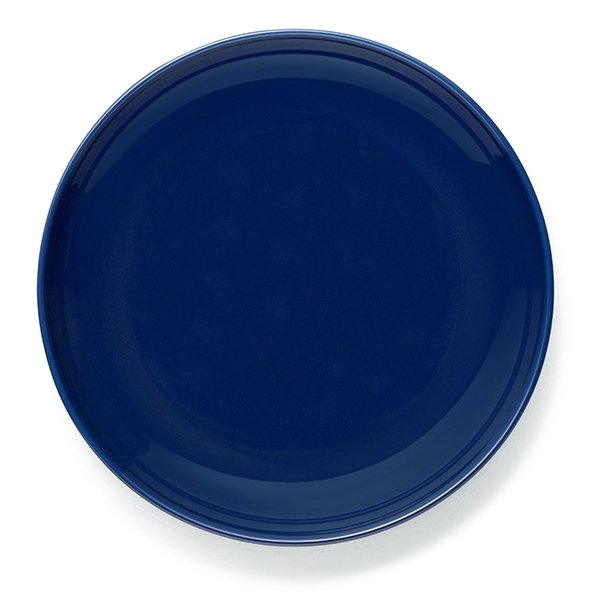 Dĩa Tròn 20Cm Xanh Navy