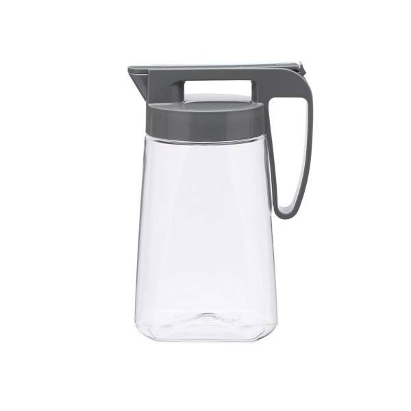 Bình Nước Chịu Nhiệt Nút Ấn - Xám 1.6L