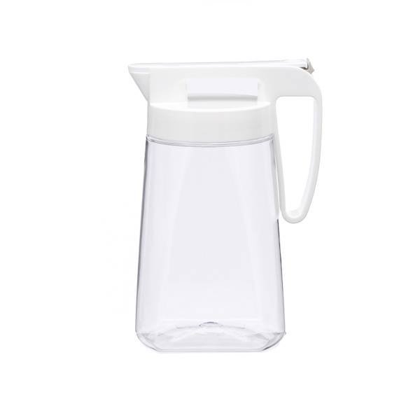 Bình Nước Chịu Nhiệt Nút Ấn - Trắng 1.6L