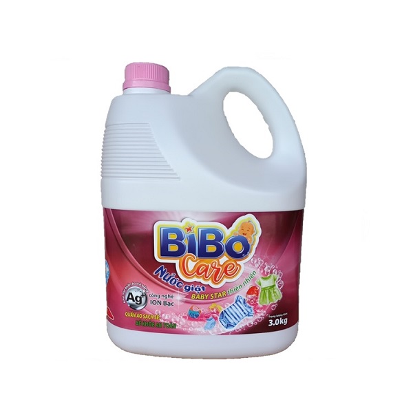 Nước Giặt Bibo Care Baby Star Thiên Nhiên 3Kg