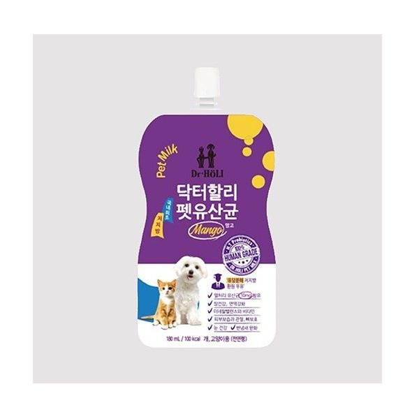 Sữa Tươi Bổ Sung Lợi Khuẩn Cho Chó Mèo Dr.holi 200Ml