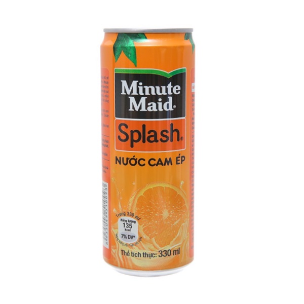 Nước Cam Ép Minute Maid Splash Sleek 320Ml