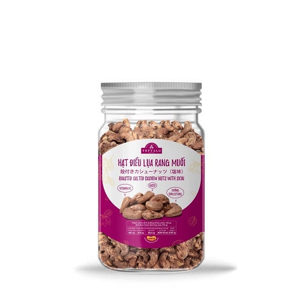 Hạt Điều Lụa Rang Muối Aeon Topvalu 400G